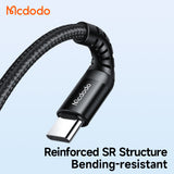 Mcdodo USB-C to USB-C Bending Reinforced Cable 0.2m
