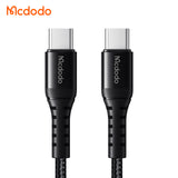 Mcdodo USB-C to USB-C Bending Reinforced Cable 0.2m