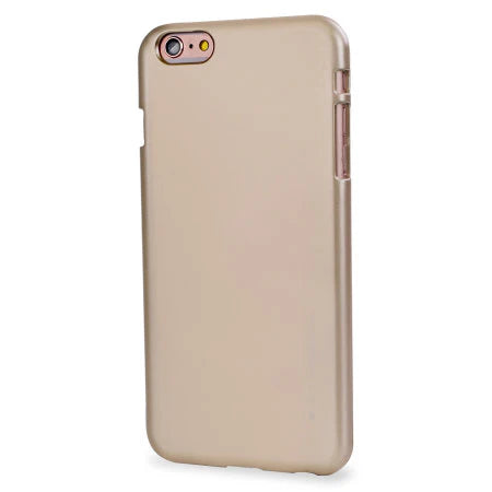 Mercury Goospery Gold Jelly Case for iPhone 7/8