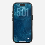 NOMAD Black Modern Leather Case for iPhone 17