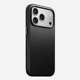 NOMAD Black Modern Leather Case for iPhone 17 Pro Max