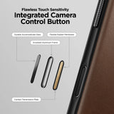 NOMAD Brown Modern Leather Case for iPhone 17
