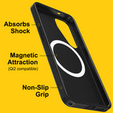 Otterbox Symmetry Black Magsafe Case for Samsung Galaxy S24/S25