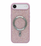 MaxGuard Stylish Light Purple Diamond MagSafe Case for iPhone 17 Air