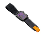 Trail Loop Nylon Weave Strap for Apple Watch (38/40/41 mm) - Black & Grey