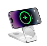 Mcdodo 3-in-1 Magnetic Wireless Charger - White