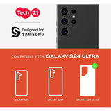 Tech21 EvoCheck Ultra Smokey Black Case for Samsung S24 Ultra