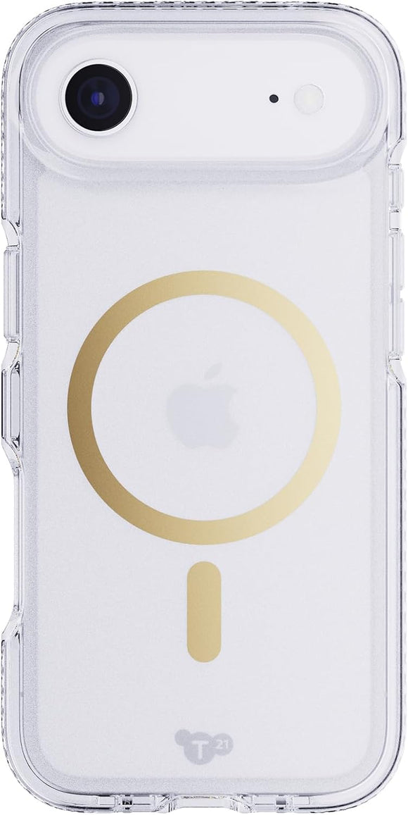Tech21 EvoCrystal Metallic Gold Case for iPhone 17 Air - Magsafe Compatible