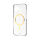 Tech21 EvoCrystal Clear Metallic Gold MagSafe Case for iPhone 17