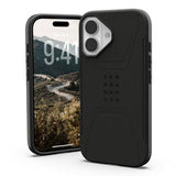 UAG Black Civilian Case for iPhone 17