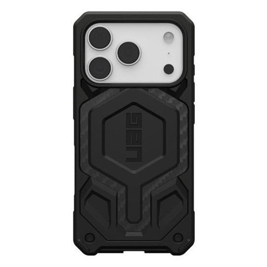 UAG Monarch Pro Black Carbon Fibre Case iPhone 17 Pro