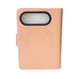 Goospery Mercury MagSafe Rich Diary Wallet Case for iPhone Duo - Rose Gold