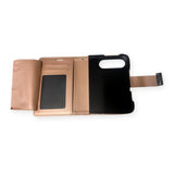 Goospery Mercury MagSafe Rich Diary Wallet Case for iPhone Duo - Rose Gold