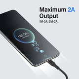 iQuick USB-A to Micro USB PowerWire Charging Data Cable 1m