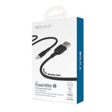 iQuick USB-A to Lightning PowerWire Charging Data Cable 3m