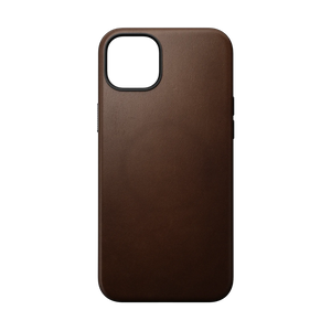 Nomad Modern Leather Case for iPhone 15 - Brown