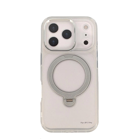 Boomtique Clear Magfold Ring Case for iPhone 17 Pro