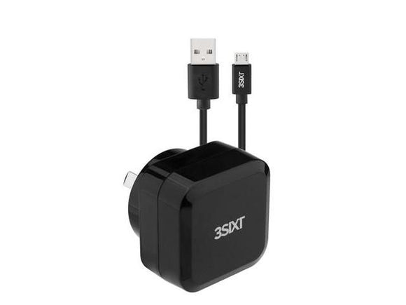 3SIXT USB-C 30W PD Wall Charger with USB-C Cable