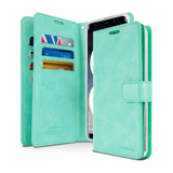 Goospery Mansoor Aqua Wallet Diary Case for Samsung Galaxy Note 10 Plus/10 Plus 5G
