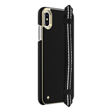 Kate Spade New York Wrap Strap Black Case for iPhone Xs Max
