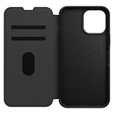 OtterBox Strada Card Folio Wallet Case iPhone 13 Pro Max  - Black