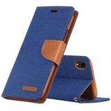 Goospery Wallet Case Blue for Galaxy S22+
