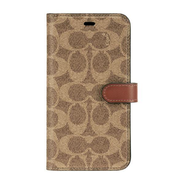 Coach Signature Khaki Folio Wallet for iPhone 11 Pro