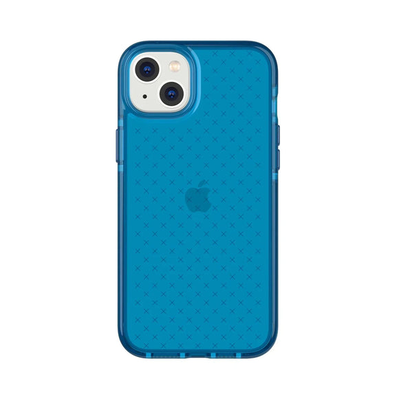 Tech21 Evo Check Case Blue for iPhone 14 Pro