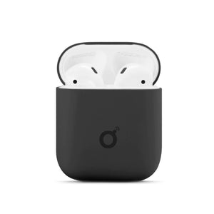 AirPods Case Protective Silicone Cover and Skin for Apple AirPods Black