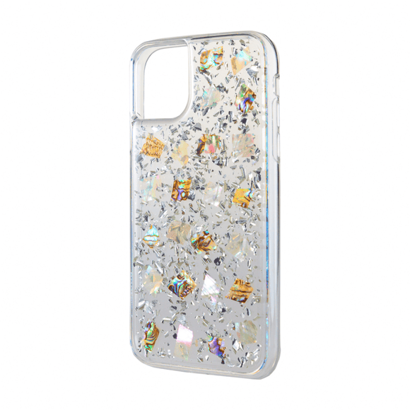 Boomtique Mother of Pearl Silver for iPhone 12 Mini