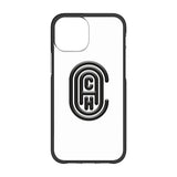 Coach iPhone 13 Case Hard Clear- Retro C Sports Logo Black