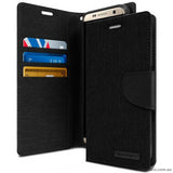 Goospery Wallet Case Black for Galaxy S22+