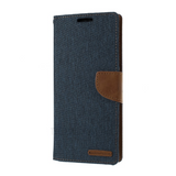 Goospery Blue Canvas Diary Case for Samsung Galaxy S20 Plus