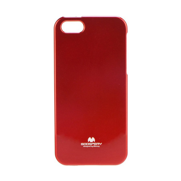 Goospery Mercury Candy Red Jelly Case for iPhone 5/5S/SE (2016)