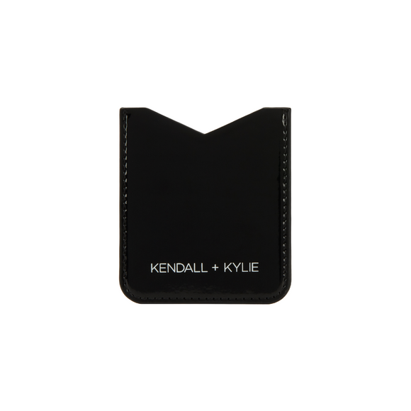 Kendall + Kylie Sticker Pocket Universal - Black Patent