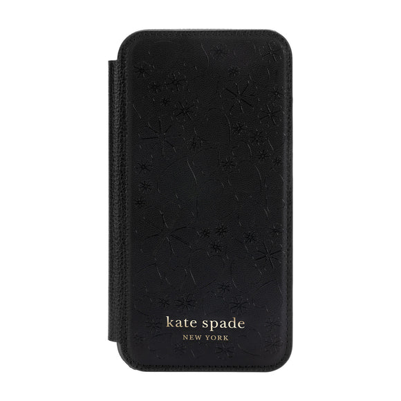 Kate Spade Folio Case Crumb and Clove Heart for iPhone 12 Mini