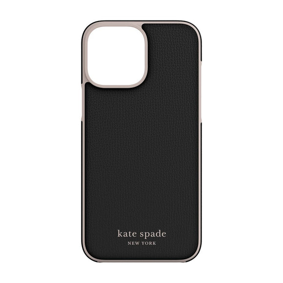 Kate Spade New York wrap Case for iPhone 13 Pro Max- Black Vellum