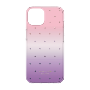 Kate Spade New York Ombre Pin Dot Protective Hardshell Case for iPhone 14/13