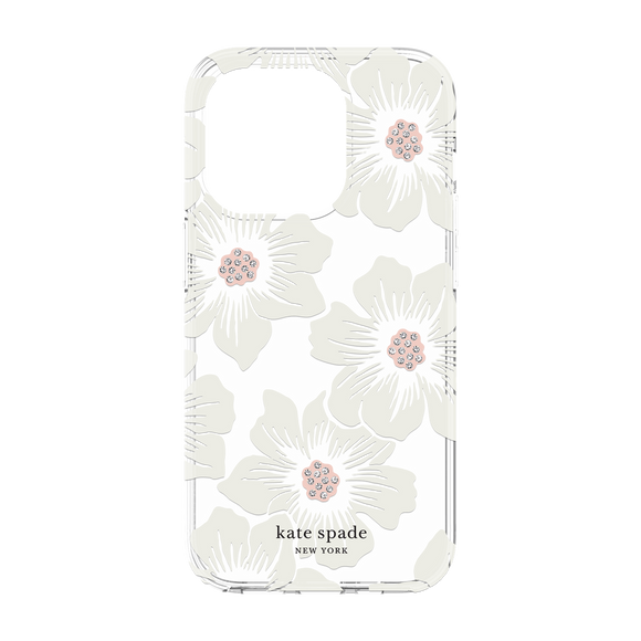 Kate Spade New York Hollyhock Protective Hardshell Case for iPhone 14 Pro