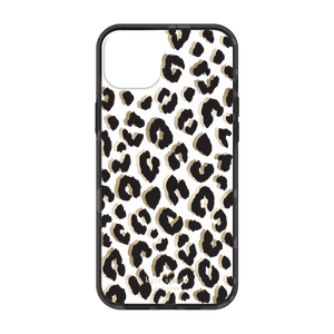 Kate Spade New York Leopard Protective Hardshell Case for iPhone 14 Plus