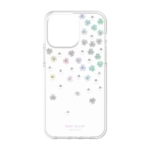 Kate Spade New York Scattered Flowers Protective Hardshell Case for iPhone 14 Pro Max