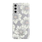 Kate Spade Hollyhock Floral Hardshell Case for Samsung Galaxy S21 Plus