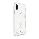 Kate Spade New York Hollyhock Floral Cream Case for iPhone X/Xs