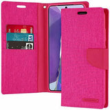 Goospery Canvas Diary Pink for Samsung Galaxy Note 20