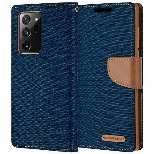 Goospery Canvas Diary Blue for Samsung Galaxy Note 20 Ultra