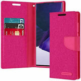Goospery Canvas Diary Pink for Samsung Galaxy Note 20 Ultra
