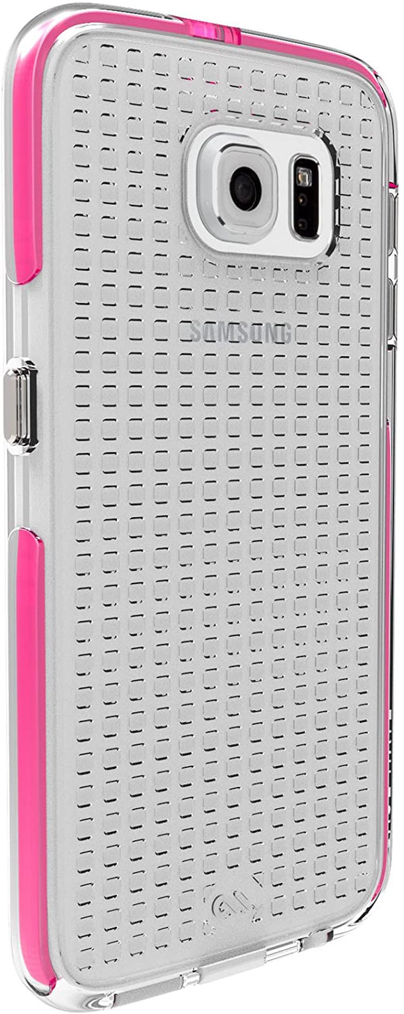 Case Mate Tough Air Clear Pink for Samsung S6