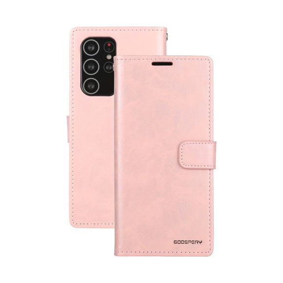 Goospery Mercury Canvas case for Samsung S23 Pink