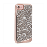 Case-Mate Brilliance Lace Rose Gold Pearl Crystal Case for iPhone 6/6s/7/8/SE (2020)