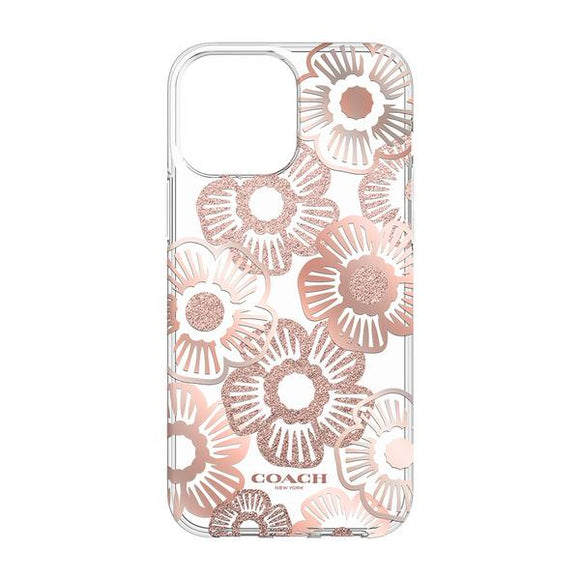 Coach Protective Case for iPhone 13 Pro Max- Tea Rose Blush